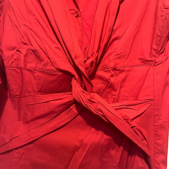 Alfani Vibrant Red Blouse - Picture 2 of 7